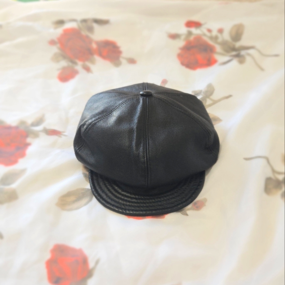 Vintage leather hat